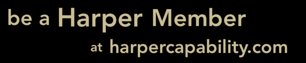 animated text - harper changing to harder