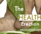 testicles reveal under spinach leaf